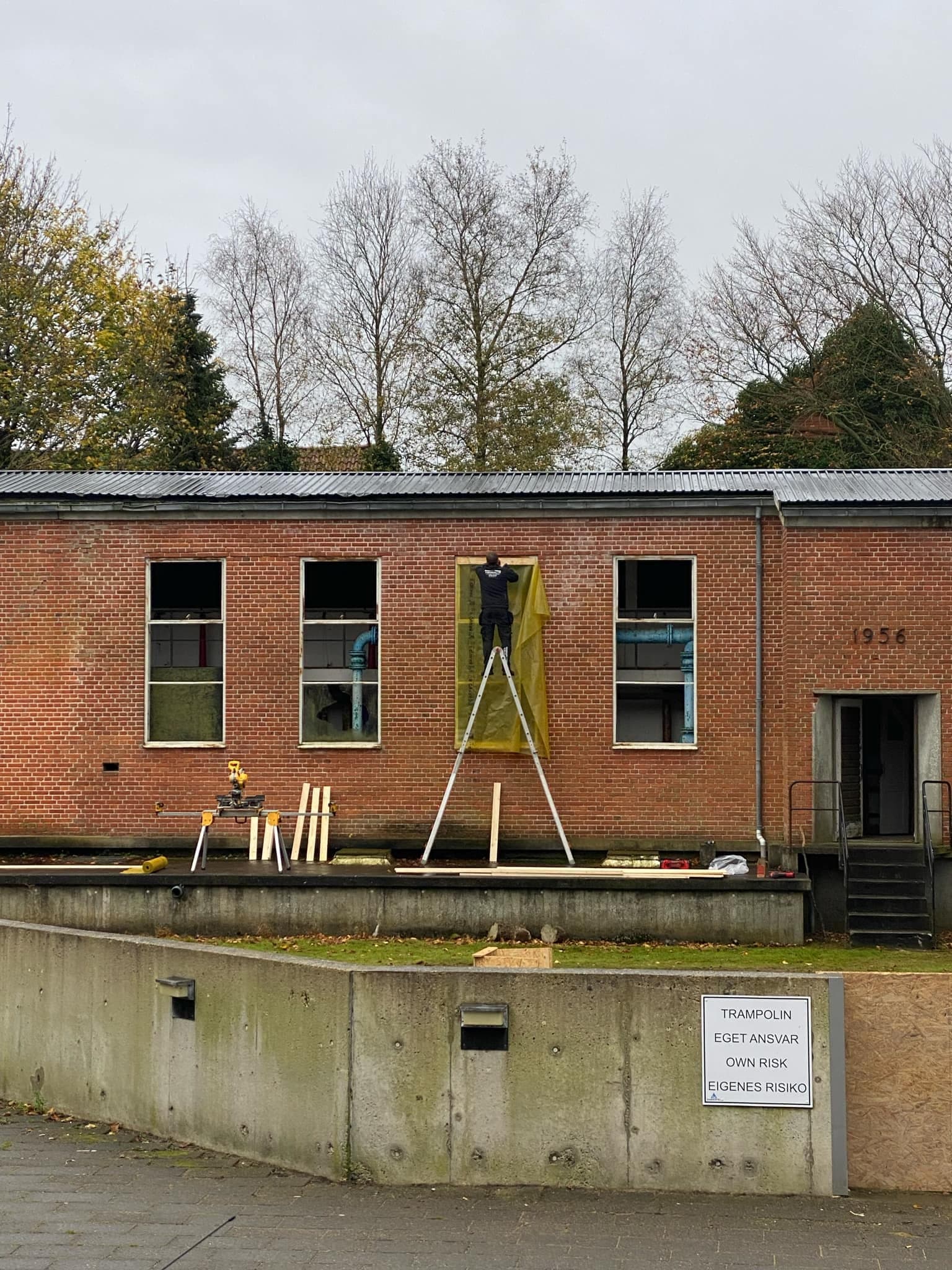 Grindsted Vandtårn under renoveringen — foto 37