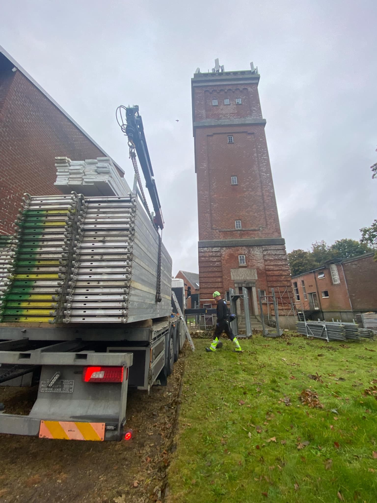 Grindsted Vandtårn under renoveringen — foto 38